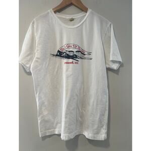 Men's T-Shirt Don't Give Up the Ship Portsmouth, NH Seacoast Size Large JL
